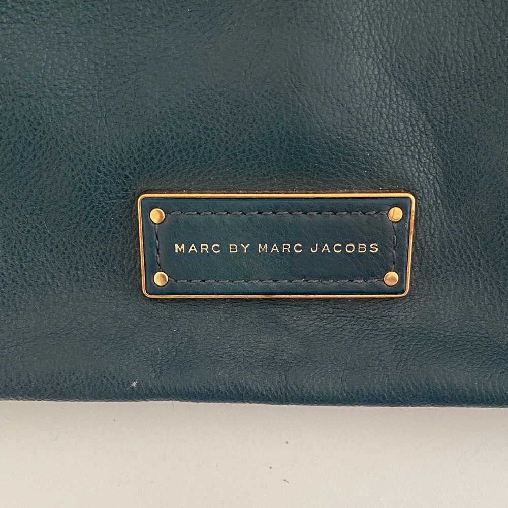 Marc Jacobs Emerald Green Leather Handbag - Picture 2 of 5